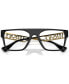 Men's Rectangle Eyeglasses, VE3326U53-O