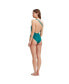 ფოტო #2 პროდუქტის Women's Solid One shoulder one piece swimsuit