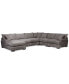 Фото #2 товара Rhyder 5-Pc. Fabric Sectional Sofa with Chaise, Created for Macy's