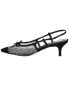 Фото #2 товара Ted Baker Relona Suede & Mesh Slingback Pump Women's Black 36