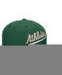 Фото #3 товара Men's Green Oakland Athletics Evergreen Performance Fitted Hat