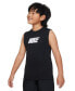 Фото #1 товара Рубашка Nike Big Boys Training Dri-FIT Multi+