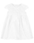 Фото #3 товара Платье для малышей Carter's Baby Textured Babydoll Dress