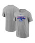 Men's Heathered Charcoal Chicago White Sox Cooperstown Collection Rewind Arch T-shirt