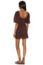 Фото #2 товара Peony 285967 Printed Puff Sleeve Cover-Up Dress, Size 4 US