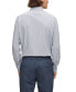 Фото #2 товара Men's Striped Material Regular-Fit Shirt