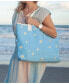 ფოტო #6 პროდუქტის Daisy Extra Large, 100% Cotton Canvas Carryall Tote Bag