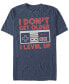 Фото #1 товара Men's Nintendo Leveling Up Short Sleeve T-shirt