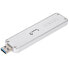 SilverStone MS09 - SSD enclosure - M.2 - Serial ATA III - 10 Gbit/s - USB connectivity - Silver