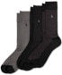 ფოტო #1 პროდუქტის Men's 3-Pk. Supersoft Birdseye Dress Socks