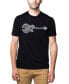 Фото #1 товара Men's Premium Word Art T-Shirt - Country Guitar
