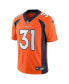 Фото #3 товара Men's Justin Simmons Orange Denver Broncos Vapor Untouchable Limited Jersey