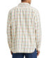ფოტო #2 პროდუქტის Men's Worker Relaxed-Fit Button-Down Shirt