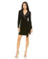 ფოტო #1 პროდუქტის Women's Long Sleeve Blazer Dress