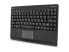 Фото #1 товара Adesso SlimTouch 4110 Wireless Mini Touchpad Keyboard