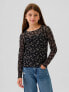 Фото #1 товара Kids Floral Mesh Top