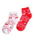 REINDEER ANKLE SOCKS TWO PACK