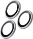LAUT Ring Kamera Schutzglas für iPhone 15 Pro / 15 Pro Max"Silber iPhone 15 Pro / 15 Pro Max