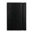 Фото #1 товара LIDERPAPEL A5 imitation leather notebook 120 sheets 70g/m2 square 4 mm without margin