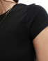 Hollister seamless baby t-shirt in black