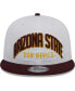 Фото #3 товара Men's White, Maroon Arizona State Sun Devils Two-Tone Layer 9FIFTY Snapback Hat