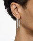 ფოტო #5 პროდუქტის Dextera Crystal Pavé Octagonal Small Hoop Earrings, .62"