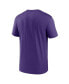 Фото #2 товара Nike Men's Purple LSU Tigers 2024 Sideline Legend Performance T-Shirt