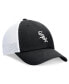 Men's Black Chicago White Sox Evergreen Club Trucker Adjustable Hat