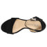Фото #4 товара CL by Laundry Go On Block Heels Womens Black Dress Sandals GASP-002-001
