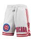 Фото #3 товара Men's White Chicago Cubs Team Logo Shorts