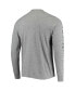 ფოტო #4 პროდუქტის Men's '47 Heathered Gray Chicago White Sox Team Long Sleeve T-shirt