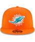 Men's Orange Miami Dolphins Omaha 59FIFTY Hat
