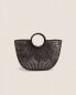 Фото #2 товара Mini oval beach tote bag