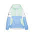 Фото #1 товара Puma Stewie X Water Anorak Half Zip Pullover Womens White Casual Athletic Outerw