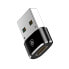 Фото #6 товара Mała przejściówka adapter wtyczka ze złącza USB-C na USB - czarny