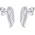 Фото #2 товара Серьги Silvego Angel Wings zircons Lasha FW10187E