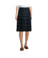 Фото #1 товара Women's School Uniform Plaid Pleated Skirt Below the Knee