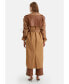 Фото #6 товара Women's Double-Breasted Trench Coat