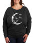 Фото #1 товара Trendy Plus Size Celestial Butterfly Graphic Pullover