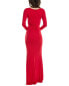 Marchesa Notte Jersey Drape Gown Women's