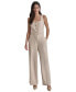 ფოტო #4 პროდუქტის Women's Mid-Rise Wide-Leg Full-Length Pants