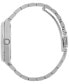 ფოტო #3 პროდუქტის Women's Sports Luxe Hexa Silver-Tone Stainless Steel Watch 33mm