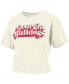 Women's White Georgia Bulldogs Vintage-Like Easy T-shirt