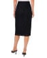 Women's Knit Lace Midi Pencil Skirt