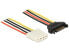 Фото #1 товара Delock 60140 - 1 m - SATA 15-pin - Molex (4-pin) - Male - Female - Straight