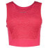 ICEBREAKER Merino 125 ZoneKnit Cropped Topo Bra Sleeveless T-Shirt