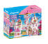 Фото #2 товара Игровой набор Playmobil Замок Принцессы - для мальчиков и девочек - 4 года - Мультиколор - Пластик