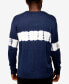 ფოტო #3 პროდუქტის Men's Horizontal Tie Dye Crew Neck Sweater