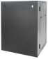 Фото #7 товара Intellinet Network Cabinet - Wall Mount (Double Section Hinged Swing Out) - 15U - Usable Depth 425mm/Width 540mm - Black - Assembled - Max 30kg - Swings out for access to back of cabinet when installed on wall - 19",Parts for wall install (eg screws/rawl plugs) not