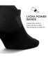 ფოტო #3 პროდუქტის Men's High Performance Max Cushion Ankle Sock - No Show Socks for Women & Men with Heel Tab - Cornflower